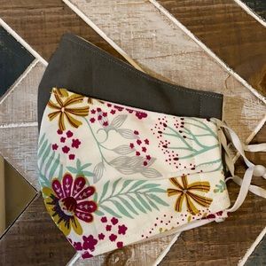 2 Pack Colorful Handmade Face Masks